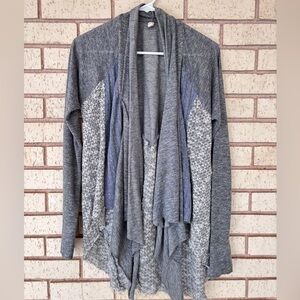 Anthropologie TINY brand grey sweater